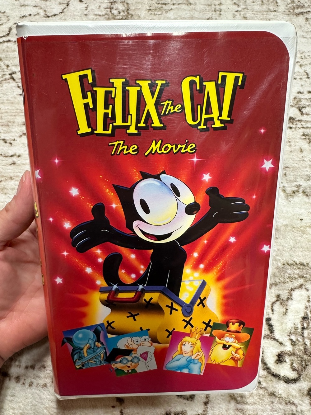 Vintage 1989 Felix the Cat: The Movie VHS – Columbia TriStar Home Video Animated